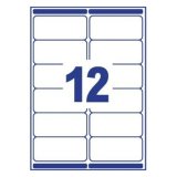 Etiquette d'adresse, 99,1 x 42,3 mm, blanc