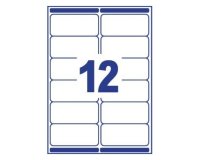 Etiquette d'adresse, 99,1 x 42,3 mm, blanc