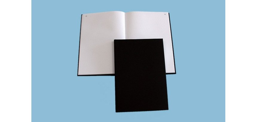 Registre standard, 360 x 230 mm, quadrillé 5x5