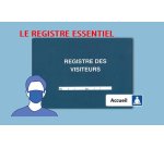 Registre des Visiteurs, 210 x 297 mm, 96 pages