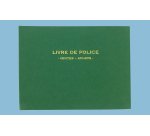 Registre 'Livre de police métaux précieux', 200 pages