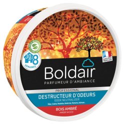 Boldair gel destructeur d'odeurs ambre 300 g