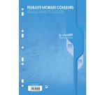 Feuillets mobiles sous film 7000 A4 100 pages perforées grands carreaux 80 g