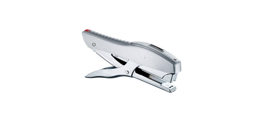 Pince à agrafer maped expert xl 78x35x134mm 40f agrafes 24/6 et 26/8 coloris chromé