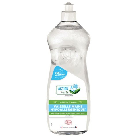 Flacon de liquide vaisselle main 1 litre, environ 100 lavages
