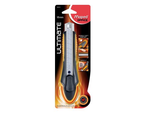 Cutter Ultimate, lame: 18 mm, pour droitiers