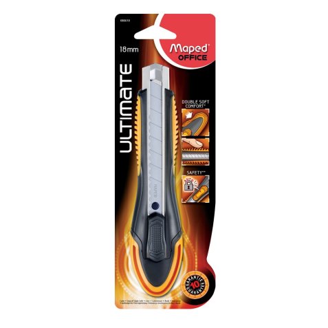 Cutter Ultimate, lame: 18 mm, pour droitiers