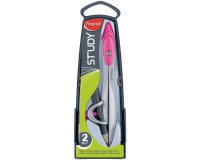 Compas maped study bague sécurité pointe mini