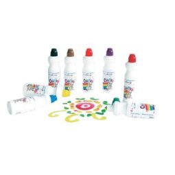 Boîte de 8 marqueurs de coloriage Chunkie embout mousse ne sêche pas couleurs assorties