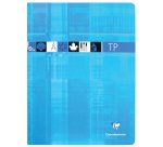 Cahier Travaux Pratiques piqué 24x32cm 64 pages grands carreaux + uni Couleur aléatoire - Assortis