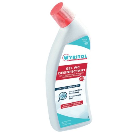 Flacon 750 ml Gel WC désinfectant surpuissant