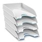 CEP Corbeille à courrier Nuance, format A4, pack de 4