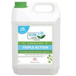 Bidon 5 Litres Nettoyant dégraissant multi-usages sols et surfaces, parfum Menthe