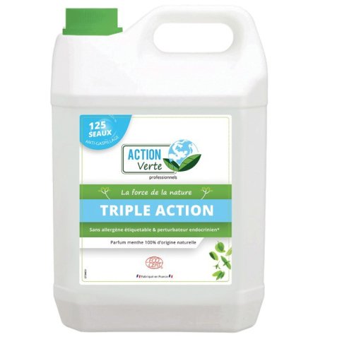 Bidon 5 Litres Nettoyant dégraissant multi-usages sols et surfaces, parfum Menthe