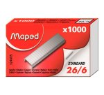 Agrafes 26/6, petit emballage, zingué