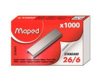 Agrafes 26/6, petit emballage, zingué