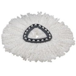 Recharge Frange en microfibre Blanche pour starterkit UltraSpin Mini - Dim. : L3 x H0,5 x P3 cm