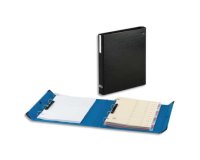 Classeur 4 anneaux cartonné Arianex A4 maxi - Dos 8 cm noir