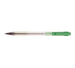 Stylo-bille pilot bp-s matic écriture fine 0.3mm 800m encre classique rétractable corps translucide rechargeable vert