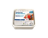 Plastiroc giotto pate minerale facile a lisser pack de 2kg coloris blanc