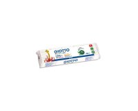 Patplume giotto matiere vegetale souple ne seche pas  pain predecoupe 350g coloris  blanc