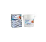 Plastiroc giotto pate minerale facile a lisser pack de 5kg coloris blanc