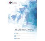 Registre appel journalier éditions fuzeau couverture 250g/m2 a4 210x297mm découpé