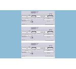 Ramette de traites normalisées, 3 par feuille