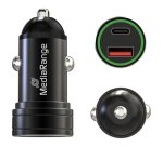 MediaRange MRMA120 Mobile Device Charger Smartphone Black Car Charger Fast Charging Auto