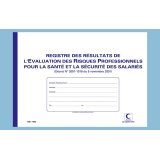 Registre elve resultats evaluation risques pro        210x297mm 29 tableaux ouverts foliotes 60 pages