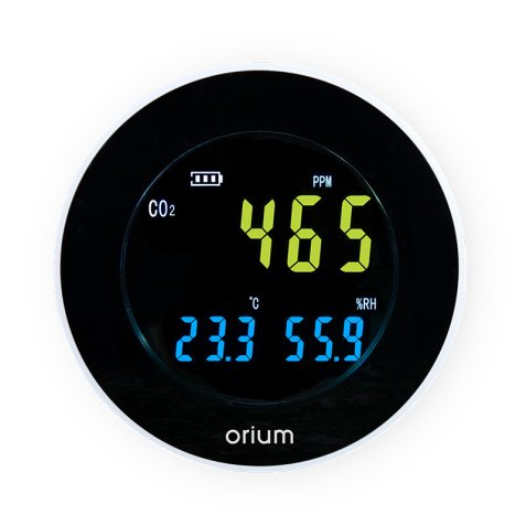 Mesureur et analyseur cep de co2 avec ecran lcd et capteur ndir