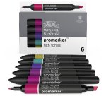 Set de 6 promarker winsor & newton ton riches