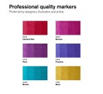 Set de 6 promarker winsor & newton ton riches