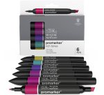 Set de 6 promarker winsor & newton ton riches
