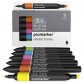 Set de 6 feutres promarker tons vibrants