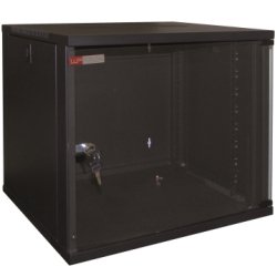 WP WPN-RWA-09604-B rack cabinet 9U Wall mounted rack Black