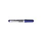 Marqueur effaçable pointe ogive 7mm. Encre Bleue. Odeur neutre.