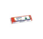 Patplume giotto matiere vegetale souple ne seche pas  pain predecoupe 350g coloris  rouge
