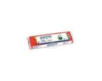 Patplume giotto matiere vegetale souple ne seche pas  pain predecoupe 350g coloris  rouge