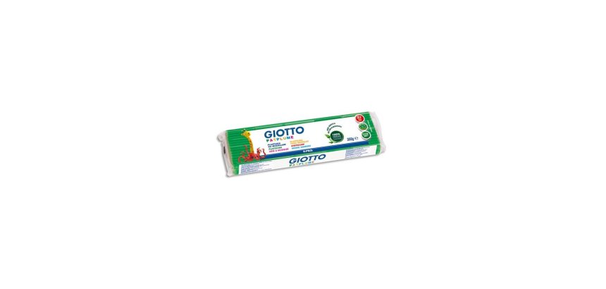 Patplume giotto matiere vegetale souple ne seche pas  pain predecoupe 350g coloris  vert
