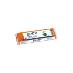 Patplume giotto matiere vegetale souple ne seche pas  pain predecoupe 350g coloris  orange