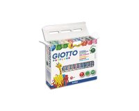 Pâte à modeler giotto patplume végétale coloris assortis boîte 12x350g