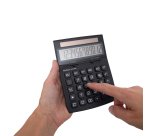 Calculatrice maul bureau eco 850 12 chiffres ecran 1 ligne 3 touches memoires touche pourcentage racines coloris noir