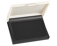 Tampon encreur wonday boitier plastique 100x75 mm encre     noire