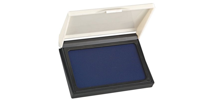 Tampon encreur wonday boitier plastique 100x75 mm encre     bleue