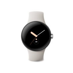 Google Pixel Watch AMOLED 41 mm Numérique Écran tactile 4G Argent Wifi GPS (satellite)