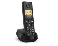 Gigaset PURE 100 Telefono analogico/DECT Identificatore di chiamata Nero
