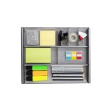 Organiseur de tiroir 'MESHORG', fil d'acier, gris