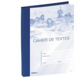 Cahier de texte de la classe Fuzeau - 232 pages