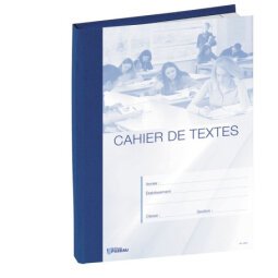 Cahier de texte de la classe Fuzeau - 232 pages